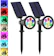 NATPOW Colour Changing Garden Solar Lights 1