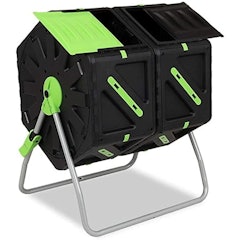 Dual Chamber Tumbling Composter Bin