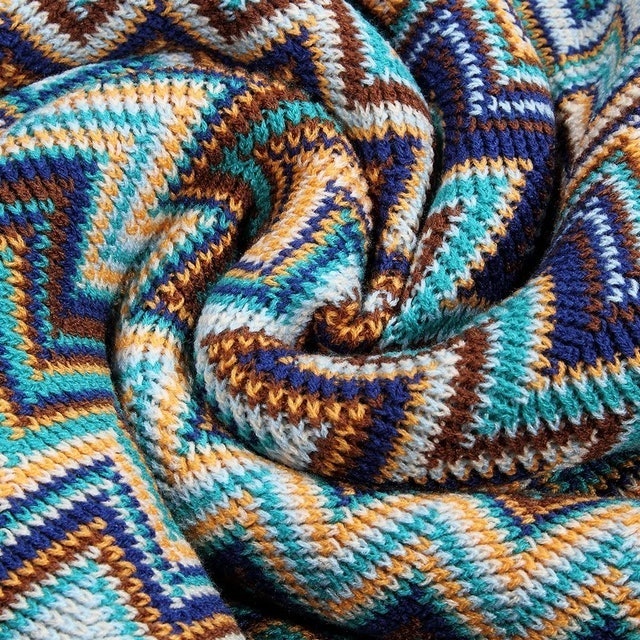 Bohemian Style Throw Blanket 2