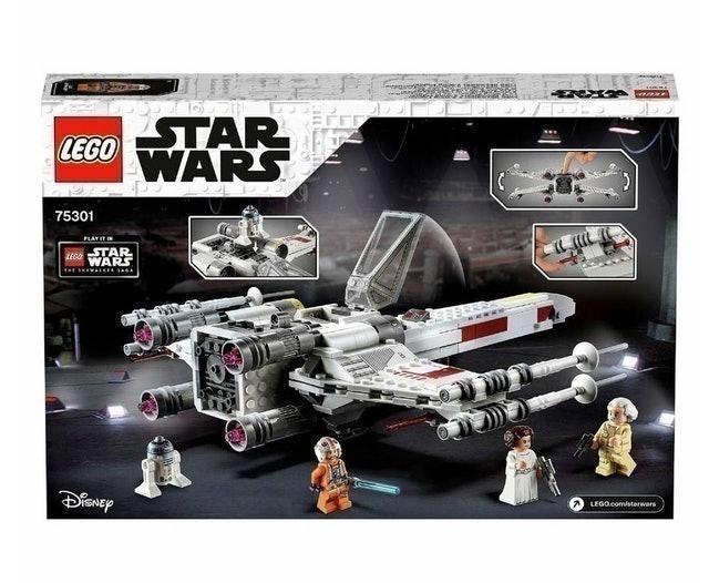 Luke Skywalker's X-Wing Fighter Toy 3