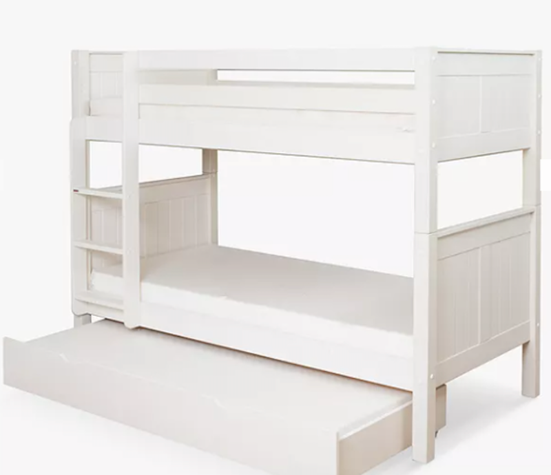 Classic Child Compliant Bunk Bed With Trundle Mattress 1