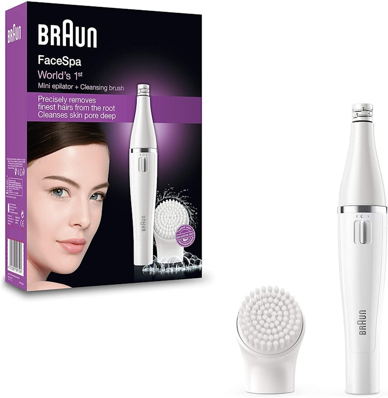 FaceSpa 810 Facial Epilator and Cleansing Brush 1