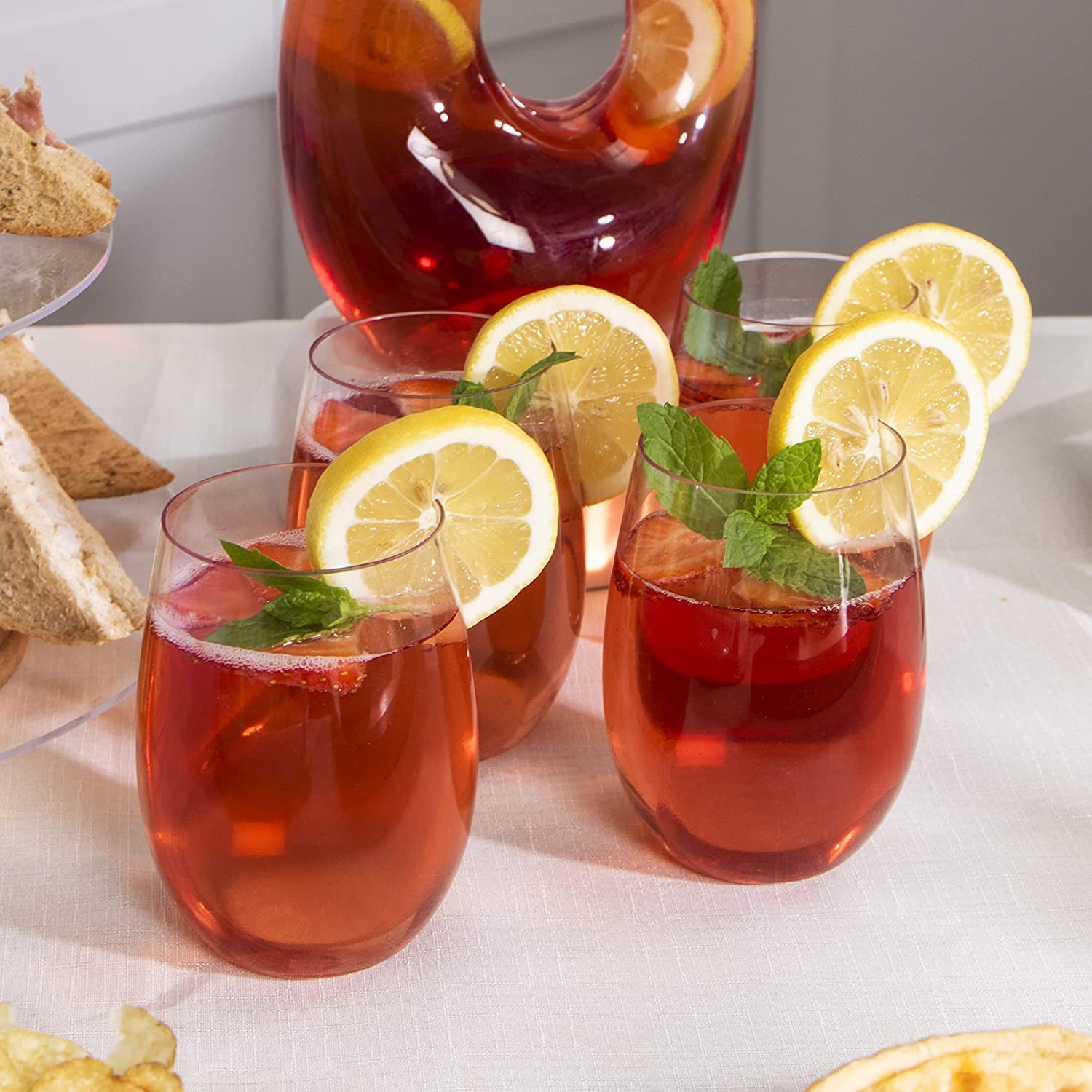 Plastic Wine Glasses 3