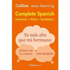 4. Collins Easy Learning Spanish Complete Grammar, Verbs and Vocabulary