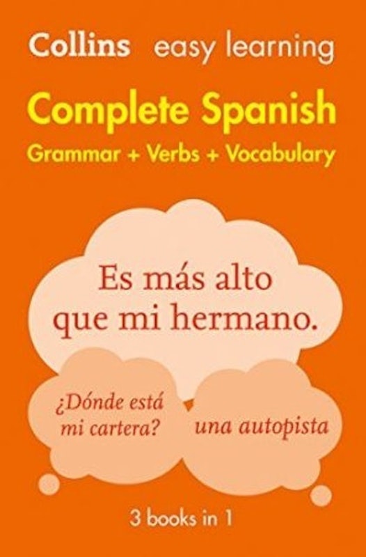4. Collins Easy Learning Spanish Complete Grammar, Verbs and Vocabulary 1