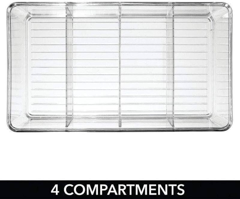 4 Section Kitchen Pantry Food Storage Organiser Bin (Pack of 4) 3