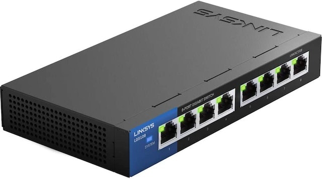 Business 8-Port Desktop Gigabit Ethernet Unmanaged Network Switch 1