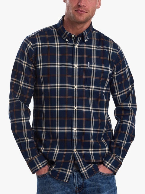 Highland Check Stripe 35 Tailored Shirt 1