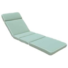 Luxury Sage Sun Lounger Cushion
