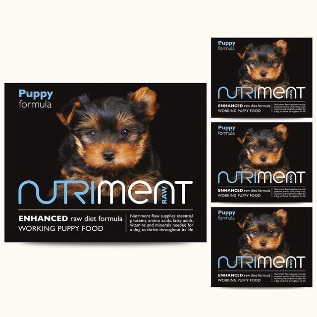 Enhanced Raw Diet Formula: Working Puppy Food 1