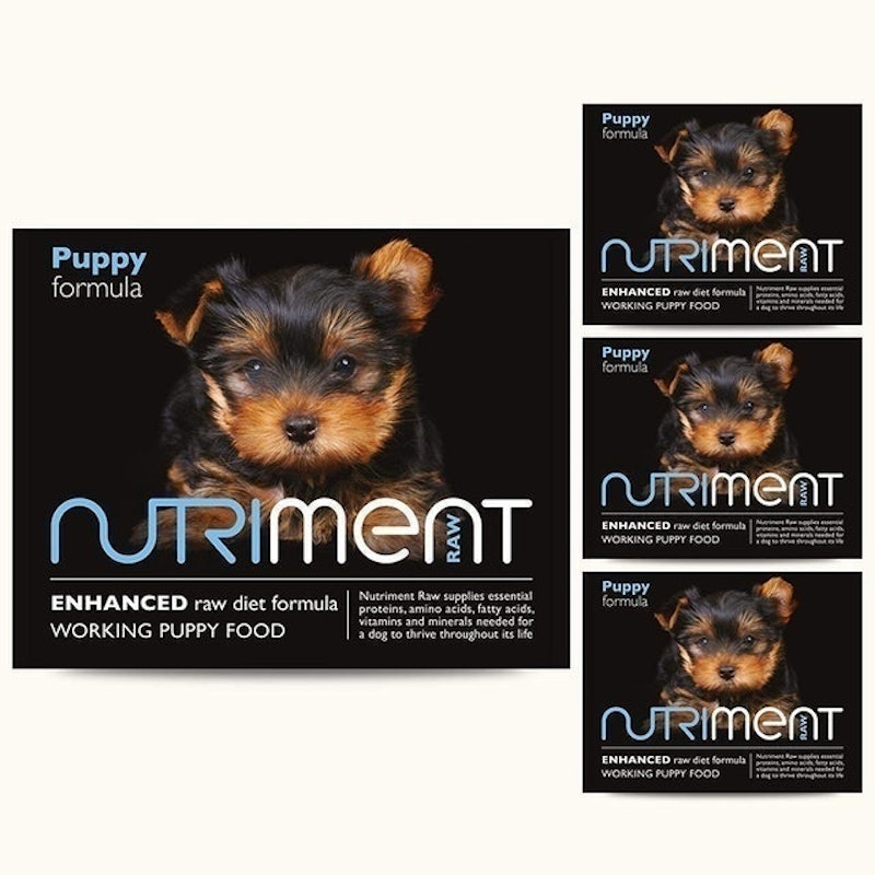 Enhanced Raw Diet Formula: Working Puppy Food 1