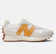 New Balance 327 Trainers in Sea Salt With Golden Hour 1