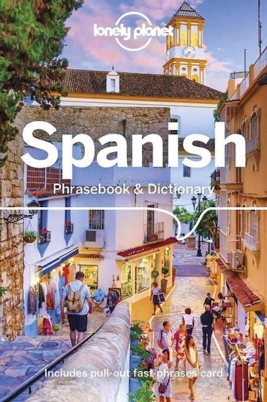 10. Lonely Planet Spanish Phrasebook and Dictionary 1