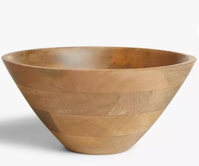 Mango Wood Salad Bowl 1