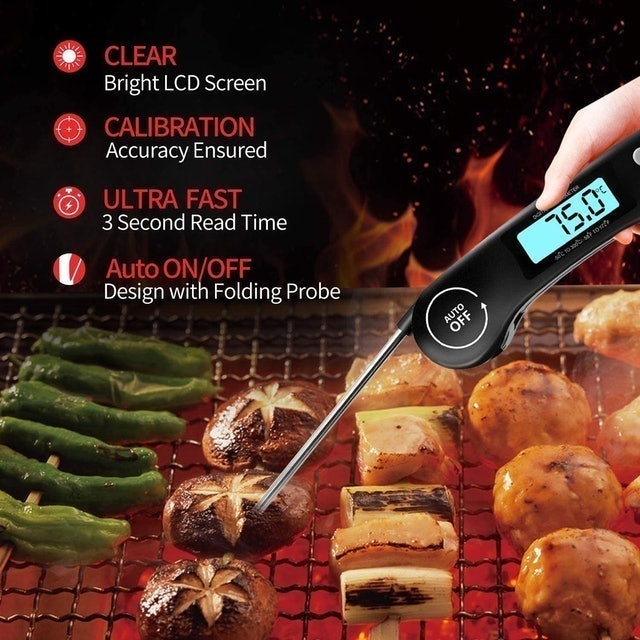 Instant Read Meat Thermometer 4