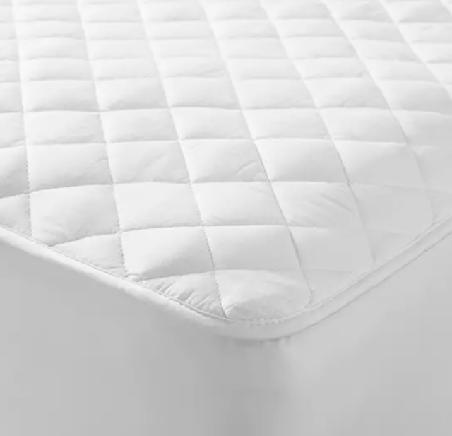 Natural Cotton Quilted Mattress Protector 1