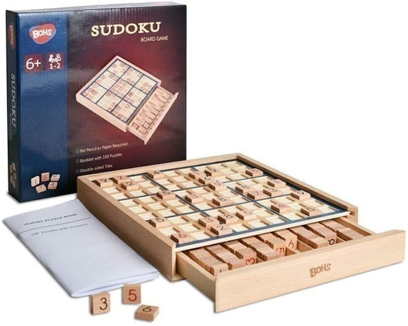 Wooden Sudoku Board Game 1
