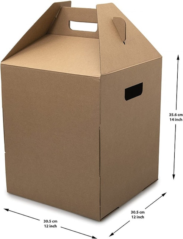 Tall Cardboard Cake Carrier Caddy 4