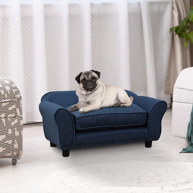 Linen Pet Sofa 2