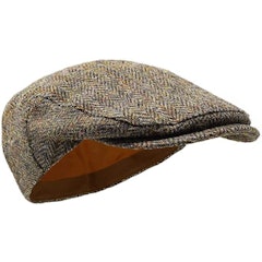 Harris Tweed Nevis Flat Cap