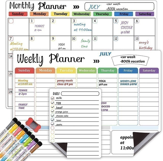 8 Best Whiteboard Calendars UK 2024 1