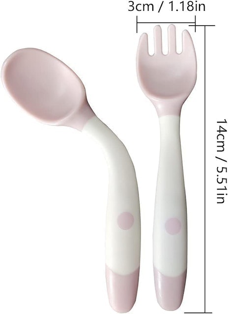 Infant Feeding Training Spoon and Fork 2
