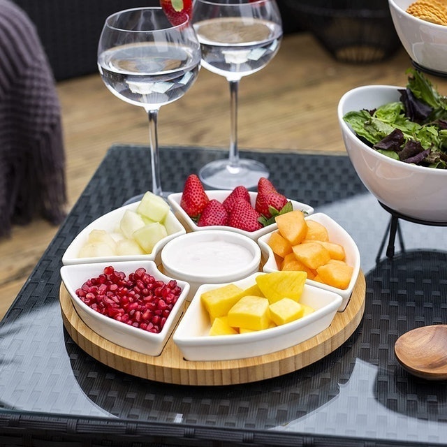 Bamboo Rotating Dip Set 2