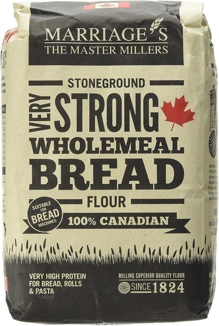 100% Canadian Very Strong Wholemeal Flour 1