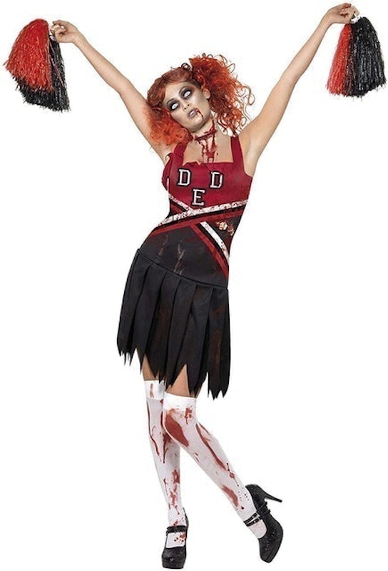 Zombie Cheerleader Costume 1