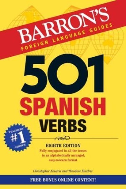 9. Barron’s 501 Spanish Verbs, Eighth Edition 1