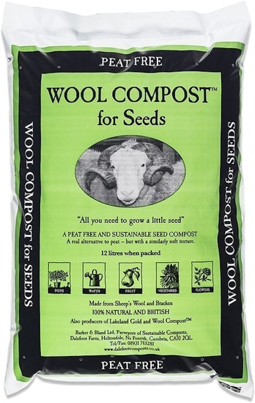 Peat-Free Wool Compost for Seeds 1