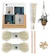 Home and Crafts Plant and Wall Hanging Dual Macrame Kit 1