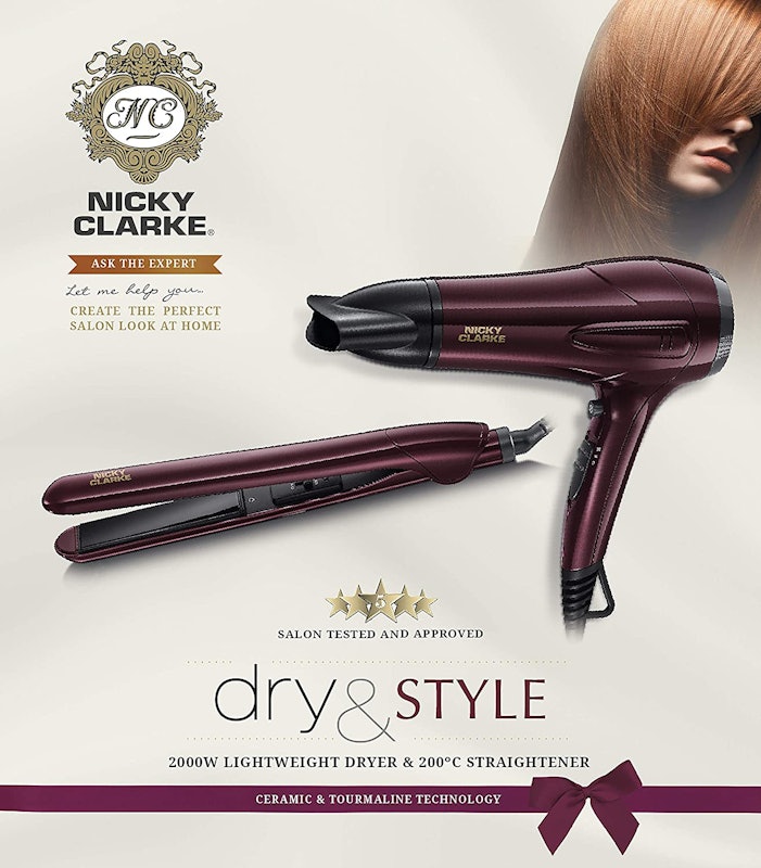 Dry & Style Dryer & Straightener Gift Set 2