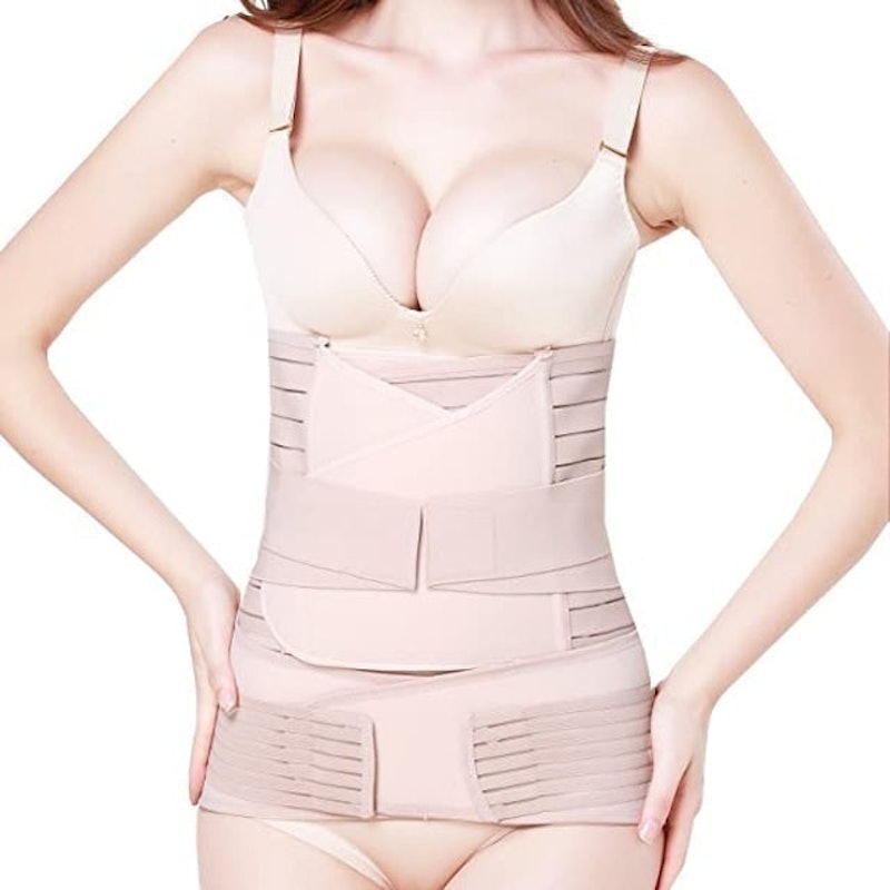 Abdominal Binder, Hot Experience Corset Belt For Women Elastic Shaping  Simple Operation Light Weight Lightweight For Outdoor For Household
