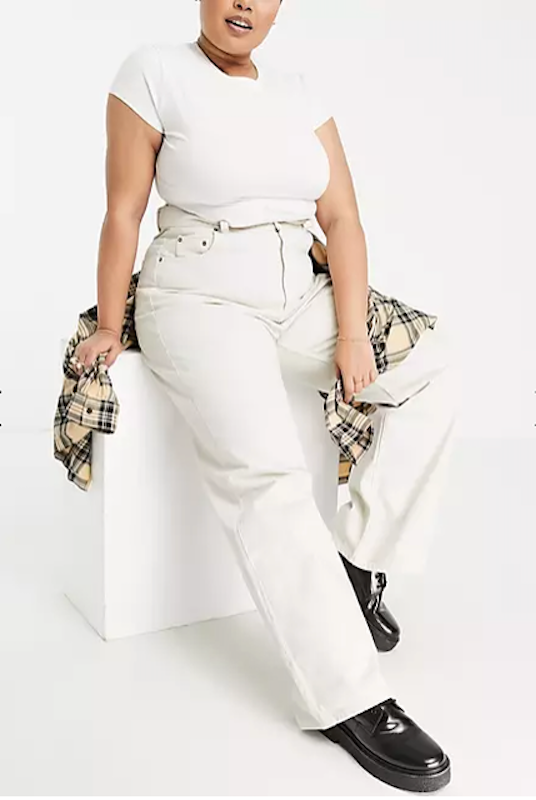 Plus Echo Sky High Wide Leg Jeans 1