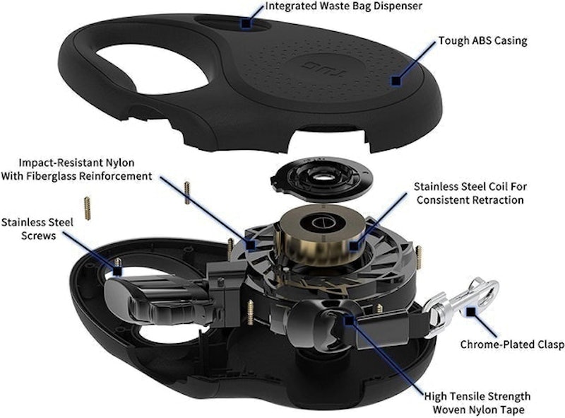 360° Tangle-Free Retractable Dog Lead 4