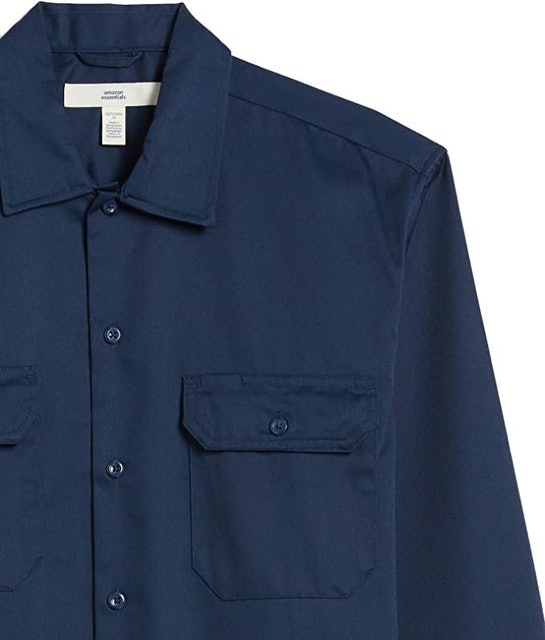 Long-Sleeve Stain and Wrinkle-Resistant Work Shirt 3