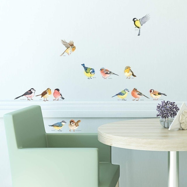 British Birds Wall Decals 2