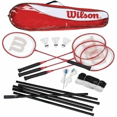 Wilson Tour 4 Racket Badminton Set With Net