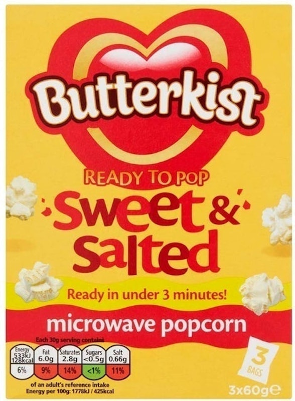 Microwave Popcorn Sweet & Salted 1