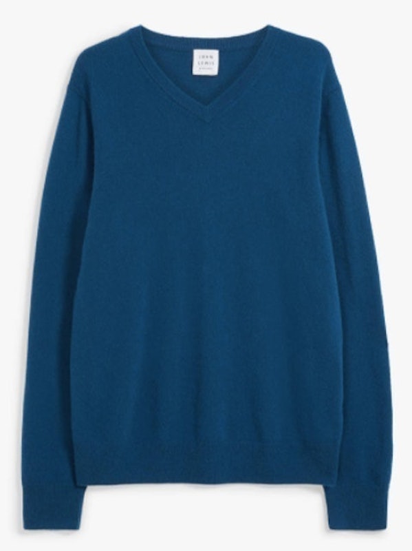 Cashmere V-Neck Jumper 3