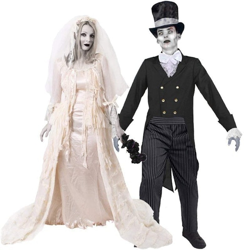 Ghost Bride and Groom Costume 1