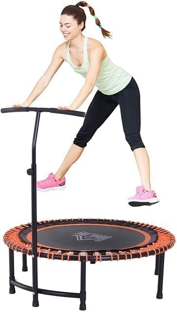Round Mini Trampoline Rebounder 2