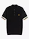 Fred Perry Striped Cuff Knitted Polo Shirt 1