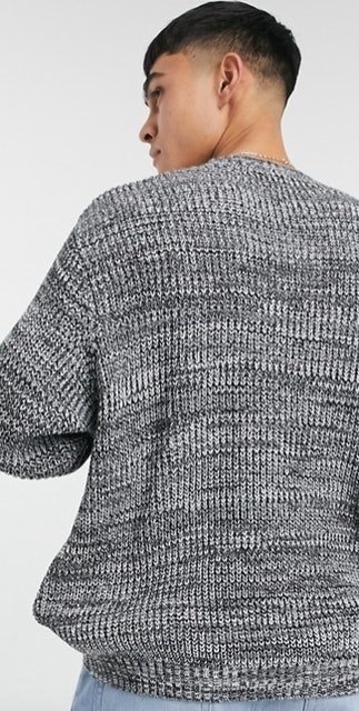 Knitted Oversized Rib Jumper 3