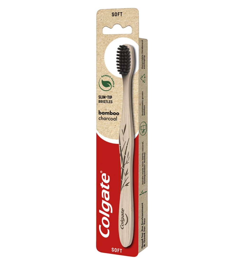 10. Georganics Charcoal Bamboo Toothbrushes 1