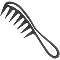 Carbon Fibre Afro Comb
