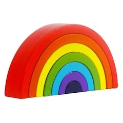 Colourful Stackable Montessori Rainbow