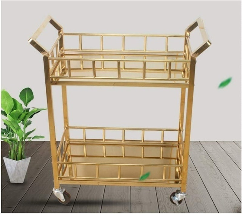 Gold Drinks Trolley 2