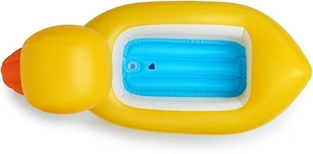 White Hot Inflatable Duck Tub 2